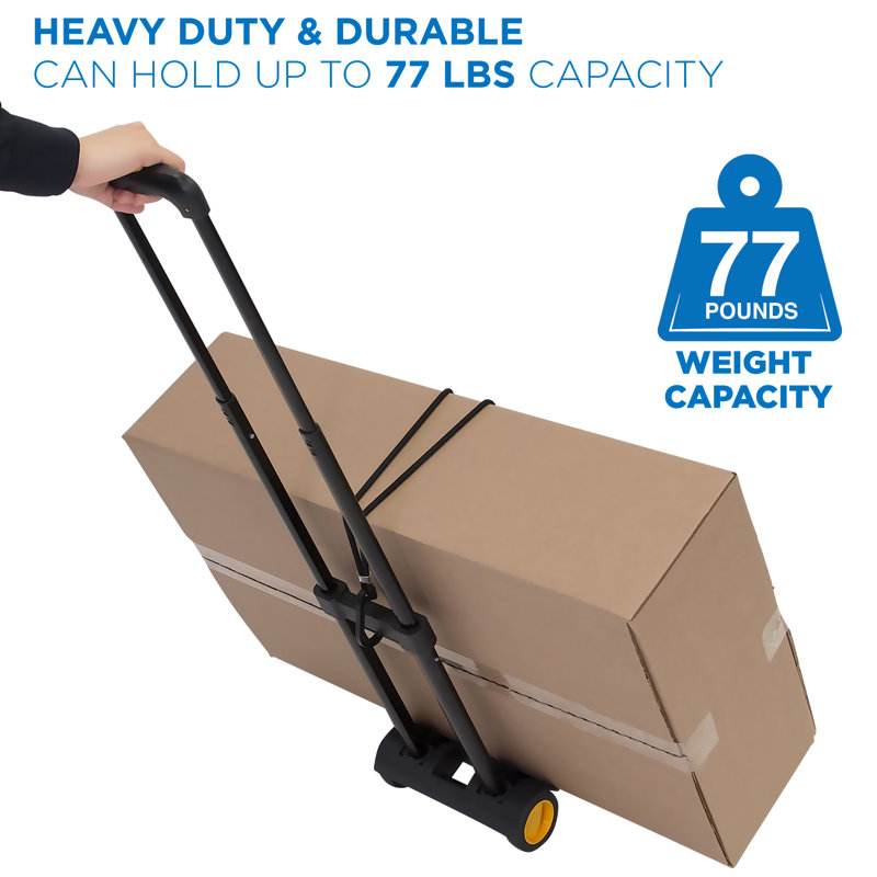 Compact luggage trolley online